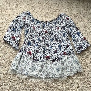 Multicolor Roused Blouse